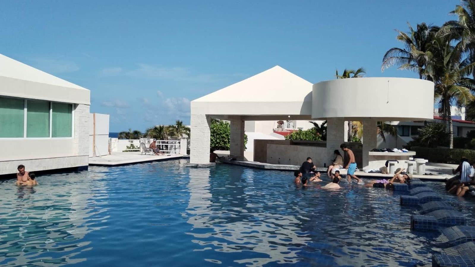 Beachaccess Hotelzone 3705 Cancún Esterno foto